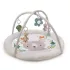 Kinderkraft Cozyplay Játszószőnyeg Játékívvel Light Grey - Puha Babaszőnyeg Levehető Játékokkal, Kényelmes és Biztonságos Fekvőhely Újszülötteknek