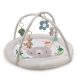 Kinderkraft Cozyplay Játszószőnyeg Játékívvel Light Grey - Puha Babaszőnyeg Levehető Játékokkal, Kényelmes és Biztonságos Fekvőhely Újszülötteknek