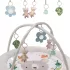 Kinderkraft Cozyplay Játszószőnyeg Játékívvel Light Grey - Puha Babaszőnyeg Levehető Játékokkal, Kényelmes és Biztonságos Fekvőhely Újszülötteknek