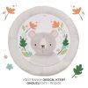 Kinderkraft Cozyplay Játszószőnyeg Játékívvel Light Grey - Puha Babaszőnyeg Levehető Játékokkal, Kényelmes és Biztonságos Fekvőhely Újszülötteknek