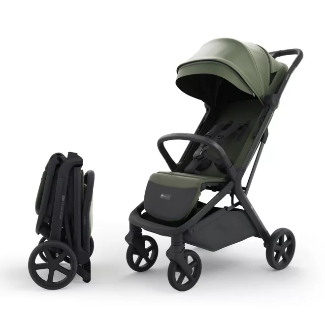 Kinderkraft SELECT Nubi 3 Sport Babakocsi Mystic Green - Könnyű, Kompakt Összecsukás, Utazáshoz Ideális