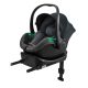 Kinderkraft Mink Pro 2 i-Size Babahordozó Autósülés és Mink Fx 2 Bázistalp Szett 0-13kg, Szürke - Teljes Utazórendszer Újszülötteknek, Maximális Biztonság és Kényelmes Rögzítés
