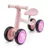 Kinderkraft Cutie Flash Pink Futóbicikli 1 Éves Kortól, Világító Kerekes Első Mozgásfejlesztő Jármű