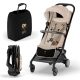 Kinderkraft Pilot 2 Sport Babakocsi Dune Whisper by BIZUU - Könnyű és Kompakt Összecsukható Babakocsi 6 Hónapostól, Prémium Kivitel Stílusos Különleges Dizájnnal