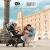 Kinderkraft Pilot 2 Sport Babakocsi Lunar Black by BIZUU - Könnyű és Kompakt Összecsukható Babakocsi 6 Hónapostól, Prémium Kivitel Elegáns Fekete Dizájnnal