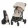 Kinderkraft MITZY Sport Babakocsi Dune Whisper by BIZUU - Stílusos Dizájn, Könnyű Összecsukás és Prémium Kényelem