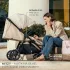Kinderkraft MITZY Sport Babakocsi Dune Whisper by BIZUU - Stílusos Dizájn, Könnyű Összecsukás és Prémium Kényelem