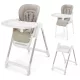 Kinderkraft Tulo Bézs Etetőszék - Praktikus Etetésekhez és Kényelmes Ültetéshez