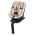 Kinderkraft I-Guard i-Size Autósülés 40-105 cm Bézs - Isofix Gyerekülés Forgatható Kialakítással, Újszülött Kortól