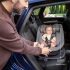 Kinderkraft I-Guard i-Size Autósülés 40-105 cm Bézs - Isofix Gyerekülés Forgatható Kialakítással, Újszülött Kortól