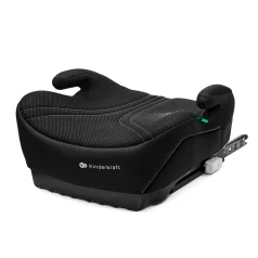   Kinderkraft I-Boost 2 Pro i-Size Ülésmagasító 125-150cm, Fekete - Prémium Oldalvédelemmel, Kényelmes Ülőfelülettel és Könnyű Hordozhatósággal