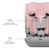 Kinderkraft I-Comfy i-Size Autósülés 76-150 cm Rózsaszín - Biztonságos Gyerekülés Hosszú Használatra, Állítható Fejtámlával