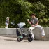 Kinderkraft AVEO 2 PLUS Beige Háromkerekű Tricikli 6in1 9 Hónapos Kortól, CLICK&TWIST 360° Forgatható Üléssel