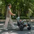 Kinderkraft AVEO 2 PLUS Beige Háromkerekű Tricikli 6in1 9 Hónapos Kortól, CLICK&TWIST 360° Forgatható Üléssel