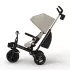 Kinderkraft AVEO 2 PLUS Beige Háromkerekű Tricikli 6in1 9 Hónapos Kortól, CLICK&TWIST 360° Forgatható Üléssel