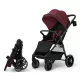 Kinderkraft Grande 2 Sport Babakocsi Sötét Rubin – NaturalBabyShop részletes termékkép és vásárlási információ