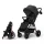 Kinderkraft Grande 2 Midnight Black Babakocsi, Kényelmes Sétákhoz, Biztonságos Utazáshoz és Mindennapi Használathoz - NaturalBabyShop.hu termékkép