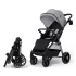Kinderkraft Grande 2 Moonlight Grey Babakocsi, Kényelmes Sétákhoz, Biztonságos Utazáshoz és Mindennapi Használathoz - NaturalBabyShop.hu termékkép