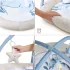 Kinderkraft Cozyplay Nordic Breeze Játszószőnyeg Játékhíddal - Érzékszervi Fejlesztéshez Kényelmes Babás Játékhoz