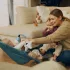 Kinderkraft Mimi Nordic Breeze Hintaszék 9Kg-ig - Kényelmes Játékhoz és Pihenéshez Biztonságos Baba Használatra