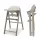 Kinderkraft TINO Beige Etetőszék, Kényelmes Etetéshez és Családi Étkezésekhez - NaturalBabyShop.hu termékkép