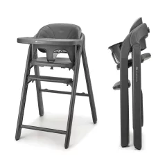 Kinderkraft TINO Grey Etetőszék, Kényelmes Etetéshez és Családi Étkezésekhez - NaturalBabyShop.hu termékkép
