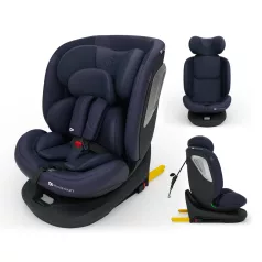 Kinderkraft i-Grow 2 Plus i-Size Autósülés 40–150cm, 40–150cm Testmagassághoz, Hosszú Távú Biztonságos Utazáshoz - NaturalBabyShop.hu termékkép