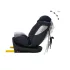 Kinderkraft i-Grow 2 Plus i-Size Autósülés 40–150cm, 40–150cm Testmagassághoz, Hosszú Távú Biztonságos Utazáshoz - NaturalBabyShop.hu termékkép