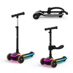 Kinderkraft Roller Raket Up Fekete – NaturalBabyShop részletes termékkép és vásárlási információ