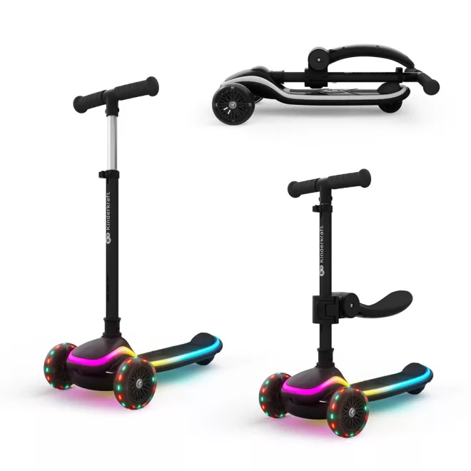 Kinderkraft Roller Raket Up Fekete – NaturalBabyShop részletes termékkép és vásárlási információ