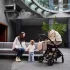 Kinderkraft VESTO 2 Black Kombinált Babakocsi 3in1 MINK PRO 2 Autósüléssel, Újszülött Kortól 22kg-ig