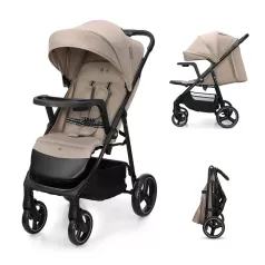 Kinderkraft Trig 3 Tray Sport Babakocsi Kő Bézs – NaturalBabyShop részletes termékkép és vásárlási információ