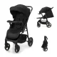 Kinderkraft Trig 3 Tray Sport Babakocsi Ónix Fekete – NaturalBabyShop részletes termékkép és vásárlási információ