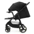 Kinderkraft Trig 3 Tray Sport Babakocsi Ónix Fekete – NaturalBabyShop részletes termékkép és vásárlási információ