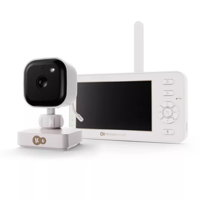 Kinderkraft Niteeye Travel Wi-Fi Nélküli Babafigyelő - Biztonságos Megfigyeléshez Otthonra és Utazáshoz