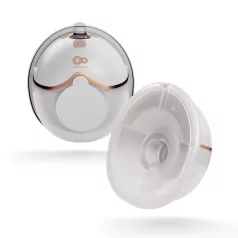   Kinderkraft MamaFlow Single hands-Free Elektromos Mellszívó Gold - Kényelmes Fejéshez és Praktikus Mindennapi Használathoz