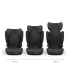Kinderkraft Autósülés Junior Fix 2 Plus (100-150cm) Fekete – NaturalBabyShop részletes termékkép és vásárlási információ