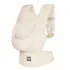 Kinderkraft ELARA Beige Ergonomikus Babahordozó 3 Hónapos Kortól 20kg-ig, Légáteresztő Len-Pamut Kivitel