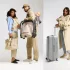 Kinderkraft ELARA Beige Ergonomikus Babahordozó 3 Hónapos Kortól 20kg-ig, Légáteresztő Len-Pamut Kivitel