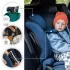 Kinderkraft COMFORT UP 2 PLUS i-Size Autósülés 76-150cm Green, 3in1, H-GUARD Fejtámlával és SPS+ Oldalvédelemmel