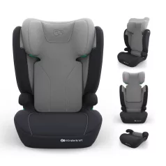 Kinderkraft Autósülés i-Spark 2 Plus i-Size (100-150cm) Szürke – NaturalBabyShop részletes termékkép és vásárlási információ