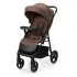 Kinderkraft Trig 3 Tray Velvet Mocca Sportbabakocsi – CLICK & FOLD Egykezes Összecsukással, 22kg-ig