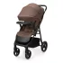 Kinderkraft Trig 3 Tray Velvet Mocca Sportbabakocsi – CLICK & FOLD Egykezes Összecsukással, 22kg-ig