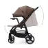 Kinderkraft Trig 3 Tray Velvet Mocca Sportbabakocsi – CLICK & FOLD Egykezes Összecsukással, 22kg-ig