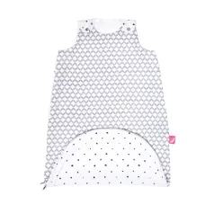   Motherhood Zip-A-Round 2 az 1-ben Muszlin Hálózsák Grey Classics 3-18 hó 0.5 TOG - Könnyű, Átmeneti, Cipzáras Kényelem