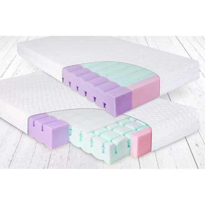 Babymatex Aero Matrac 120x60x10cm - Kényelmes Alátámasztáshoz és Pihentető Alváshoz