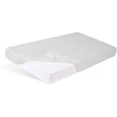   Babymatex Prémium Bambusz Vízálló Légáteresztő Gumírozott Matracvédő Lepedő Szürke Színben 60x120cm 