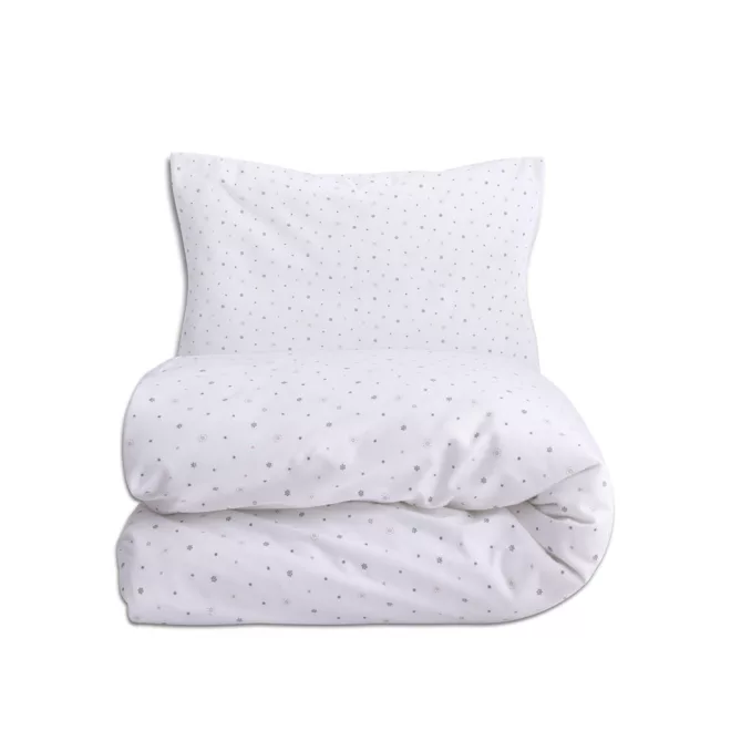 BabyMatex Csillagok Vízálló Jersey Babaágyneműhuzat 100x135cm + 40x60cm, Puha és Praktikus Kivitel
