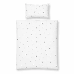   BabyMatex Mackó Vízálló Jersey Babaágyneműhuzat 100x135cm + 40x60cm, Puha és Praktikus Kivitel