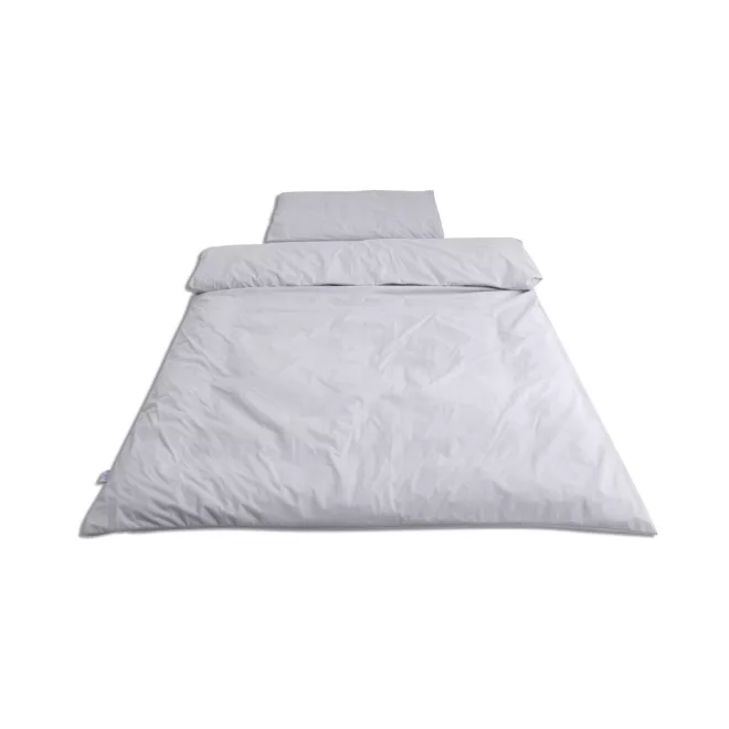 Babymatex 2 Részes Vízálló Ágynemű Szett Szürke 100x135cm + 40x60cm - Kényelmes Baba Alváshoz Puha Mindennapi Használatra